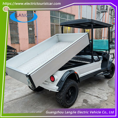 2 coche con errores del hotel de la batería de Seater 48V con el cargo para el equipaje del transporte