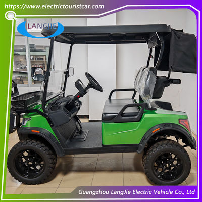 4 ruedas eléctricas Golf Car AC Motor 2 asientos vehículos eléctricos de pasajeros para el estacionamiento
