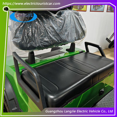 Electric Tourist Car 4 Wheel Electric Golf Cart 48V AC Motor 2 asientos para el viaje de vacaciones