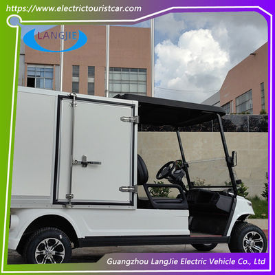 Vehículo de entrega eléctrico de 2 asientos Motor AC de 48 V Aeropuerto Carro eléctrico para aparcar
