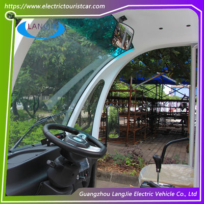 2 Pasajeros Golf Carro de comida Carga 900kgs AC Motor Carro de carga eléctrico para la fábrica