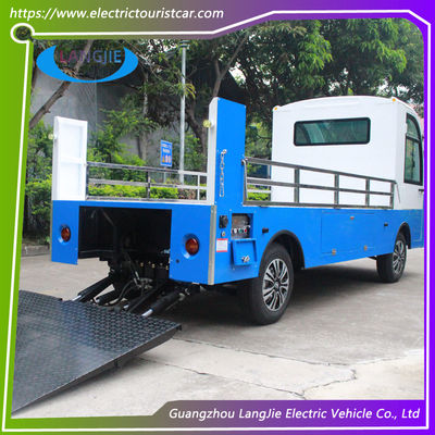 48V Cargo eléctrico 2 asientos Transit Van eléctrico AC 5KW para el aeropuerto