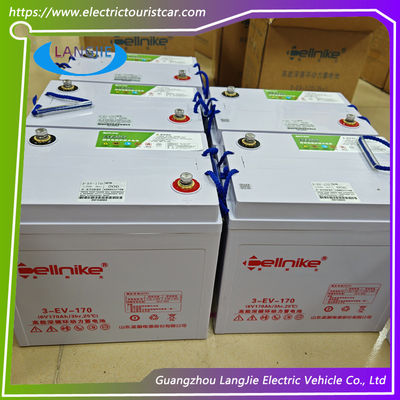 Batería de ácido de plomo para automóviles de golf 3-EV-170 LVTONG para piezas de automóviles de club