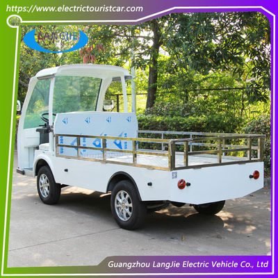 900KG Small Electric Cargo Van Airport Cargo Cart 4 asientos con certificado CE 48V para el hotel