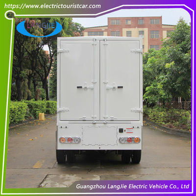Profesional 7.5KW AC Motor Carro de equipaje eléctrico de 2 asientos furgoneta de transporte eléctrico para hotel