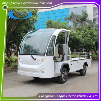 Vehículo de carga eléctrico de 2 asientos con motor de corriente alterna de 48 V Vehículo de carga eléctrico con techo para aparcar