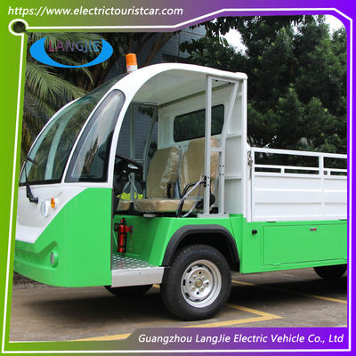 0.9 toneladas 2 asientos carro de equipaje eléctrico con motor de carga eléctrico AC 48v para la fábrica