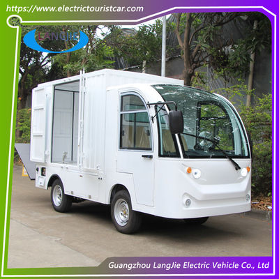 El carro eléctrico del equipaje del camión de la comida de dos asientos incluyó la carga útil de la caja 900kg del cargo para el parque