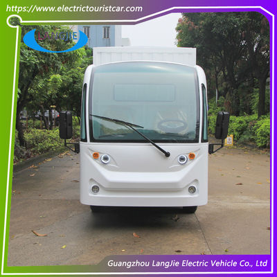 2 asientos Cargo eléctrico AC Motor Transit Van eléctrico para hoteles Buggy Car con puerta