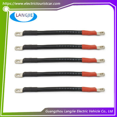 Kit de cables de cableado de carrito de golf con cable de conexión de batería de 4 gauge 7 PC AC DC