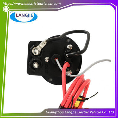 CIub Car Electric Golf Cart Socket de carga con cabeza redonda de tres núcleos 101802101