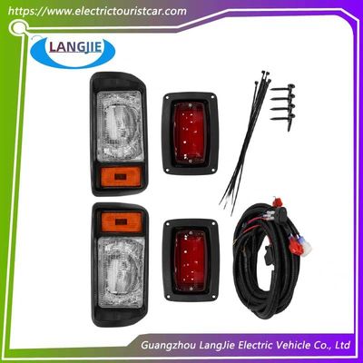 CIub Car DS Kit de iluminación de carros de golf importados, faros delanteros izquierdo y derecho luces traseras LED