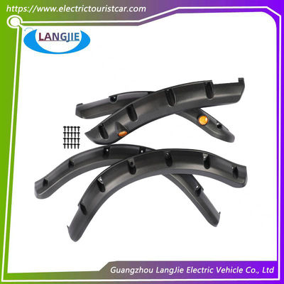 DS delantero y trasero C-tipo rueda negra ceja Flat Noodles se utiliza para CIub Car Golf Cart