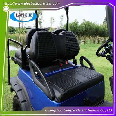Club Car DS Golf Cojín delantero del coche Asiento con doble patrón de diamante Set negro Accesorios