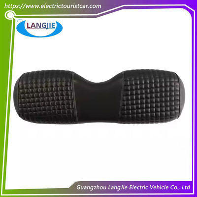 Respaldo de espalda anti agrietamiento Revestimiento de cuero para asiento negro para carro de golf DS