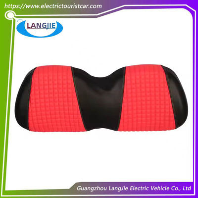 Club Car Golf Car Club Car Precedente cubierta de cuero rojo para los asientos delantero y trasero