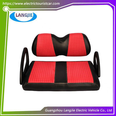Club Car Golf Cart Accesorios exteriores Asiento Cuero tapa delantero y trasero Asiento con respaldo