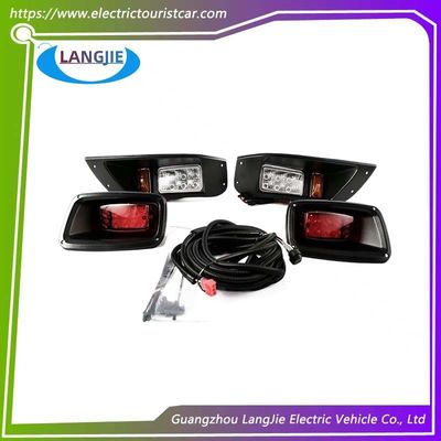 Partes de carros de golf de alta calidad con faros LED ajustables y kit de luces traseras
