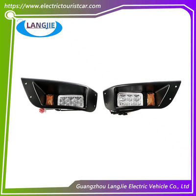 Partes de carros de golf de alta calidad con faros LED ajustables y kit de luces traseras