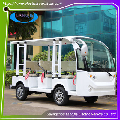 8 asientos Mini coche de turismo eléctrico de 48V motor de aire acondicionado Aeropuerto Carro de equipaje con techo para el resort