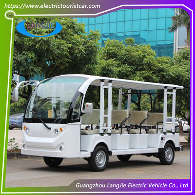72V 7.5KW Universidad Eléctrico coche turístico 11 asientos Batería 6v * 12pcs Para alquiler de coches turísticos