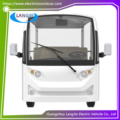 Autobús turístico eléctrico de 14 asientos y eficiencia con controlador de motor de CA para autobús turístico infantil 72V 7.5KW