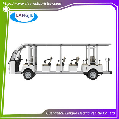 Un buen precio. 17 plazas Auto eléctrico Tour Motor AC 72V Tiempo de recarga 8 ~ 10h Para alquiler de coches turísticos en línea
