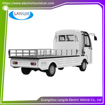 Carro de equipaje eléctrico de 72 V con caja de carga y diseño versátil para un transporte fácil y conveniente