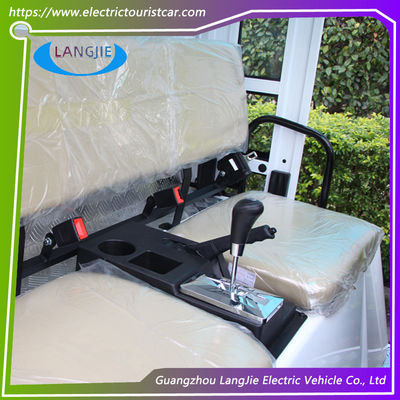 Carro de carga de 2 asientos 72V 7.5KW AC Motor Carro de equipaje eléctrico Caja de carga para el parque de la fábrica