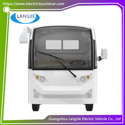 2 pasajeros 48V carro de equipaje eléctrico con motor de CA y caja de carga baja velocidad