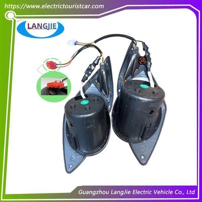 Las luces traseras LED de Yamaha Golf Cart y los faros halógenos
