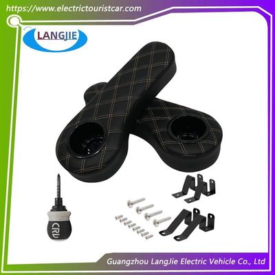 Club Car Golf Car Diamond Armrest Kit del asiento trasero con soporte de taza