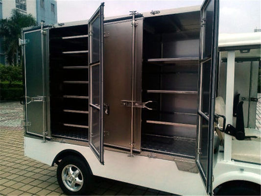 72V Carro de equipaje eléctrico conveniente y seguro para el transporte de hoteles, carga y pasajeros