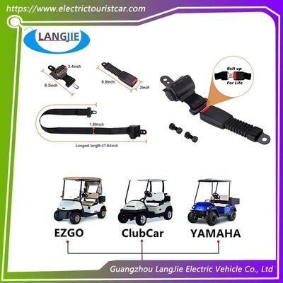 EZGO Soportes de instalación de cinturones de seguridad para componentes de carritos de golf