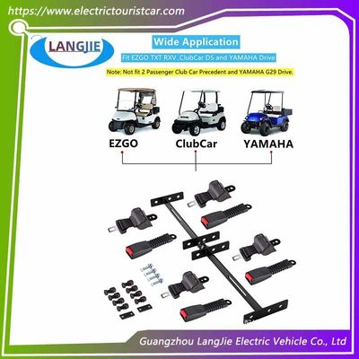 Kit de cinturón de seguridad EZGO TXT de 4 asientos para carrito de golf de cuatro ruedas