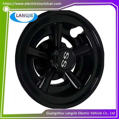 8 pulgadas de carrito de golf Yamaha Negro Circular Cubierta de la rueda Cubiertas