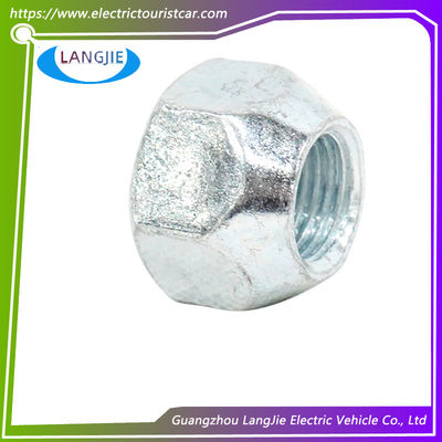 Golf Car Cone Lug Nut Zinc Revestido de neumáticos Lugs Rueda nueces de extremo abierto Acorn Lug nueces 1/2 pulgada