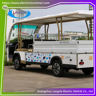 Transporte eléctrico de carga de 5 asientos 72V/7.5KW Carrito de golf en la administración de la ciudad Aldeas y parques