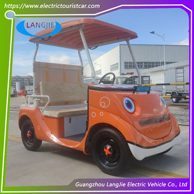 Autobús turístico eléctrico respetuoso con el medio ambiente, perfecto para zonas de recreo y villas a gran escala