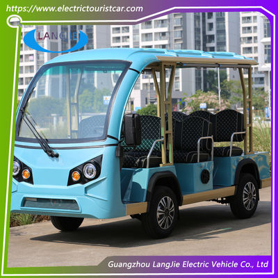Un buen precio. Auto de turismo eléctrico de 8 asientos con una capacidad de crucero superior de 48 voltios y un motor CA de 5 kW en línea