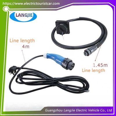 Carro de golf con toma de carga EXCAR, pistola de carga para bicicletas eléctricas 220V