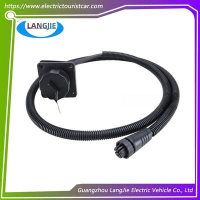 Carro de golf con toma de carga EXCAR, pistola de carga para bicicletas eléctricas 220V