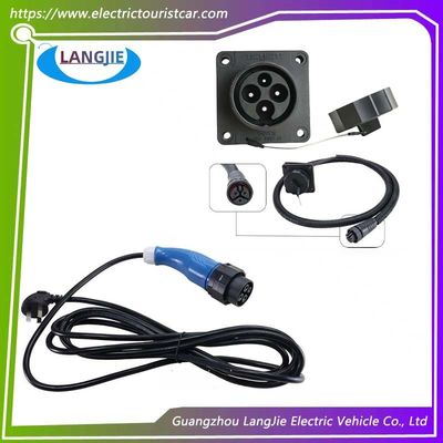 Accesorios eléctricos para carros de golf EXCAR Cable de carga y toma de carga