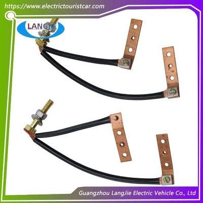Cables de cobre para el motor eléctrico del cepillo de carbono para el carrito de golf EZGO y los componentes del carrito de turismo