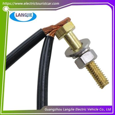 Piezas de plomo de escobillas de carbón para motor de carrito de golf eléctrico