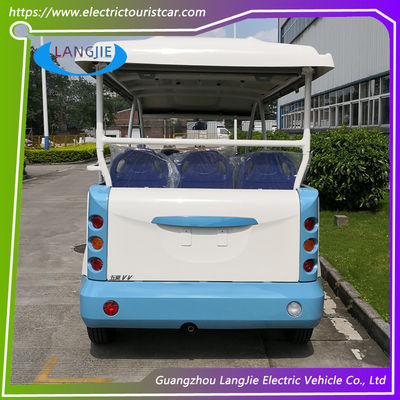 11 Personas Cabina de pasajeros Gas Turista Buggy Color blanco para el coche de resort