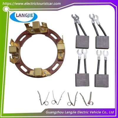 Partes para soportes de cepillos de carbono para motores eléctricos para vehículos de turismo y patrullaje eléctricos LVTONG