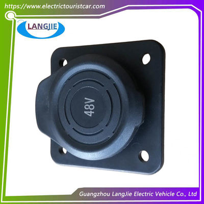 Carro de patrullaje eléctrico LVTONG 48V Socket de cargador negro original