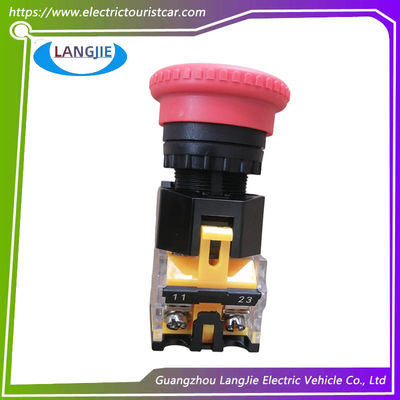 Accesorios del interruptor de botón de emergencia con forma de hongo para autobús turístico eléctrico Marshell