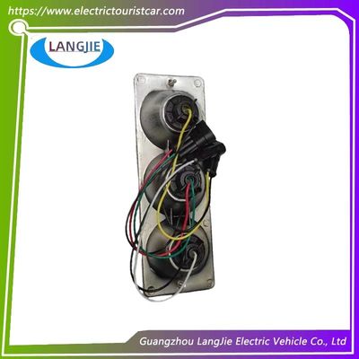 Ensamblaje de luz de freno tricolor EAGLE para coche patrulla de carrito de golf